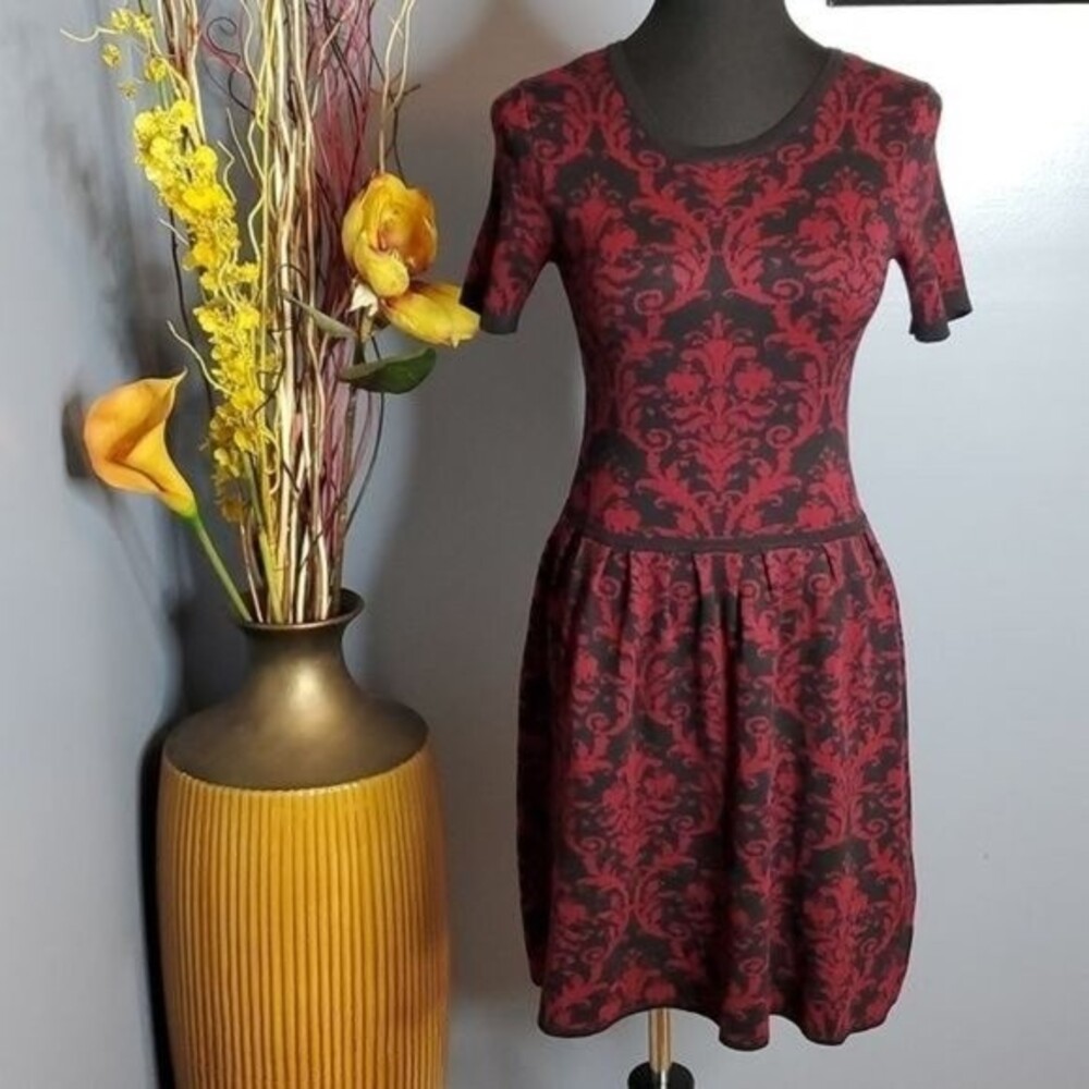 Romeo & Juliet Couture Intarsia Knit Sweater Dress Size XS NWT